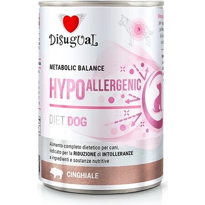 Disugual veterinárne hypoalergénne diviačie dospelý 400 g