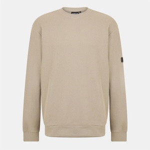 Barbour International Блуза Barbour International Mens Curve Crew Sweatshirt - Concrete GY35