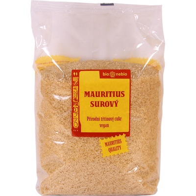 BioNebio surový prírodné třtinový cukr 1kg