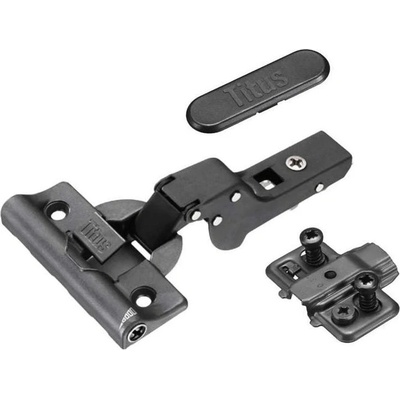 Walteco Miskový závěs vložený, 110°, automatické zavírání, clip-on, tlumení, 1 ks 60025