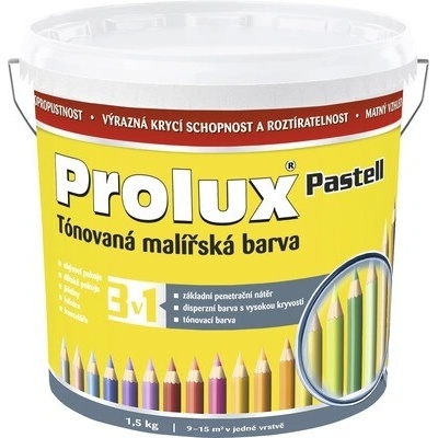 Prolux Pastell 1,5 kg 0618 žltá citrónová