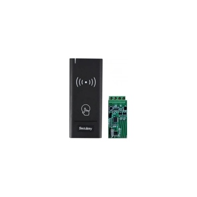 Китай WR1-EM - Wiegand 26-34, bit интерфейс, 2-3cm, външен монтаж, безжичен 433MHz приемник, 125kHz карти, четец (WR1-EM)
