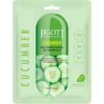 Jigott Cucumber Real Ampoule Mask - Маска за лице с екстракт от краставица 1 бр. /27мл