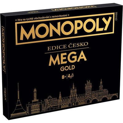 Winning Moves Monopoly MEGA Gold – Hledejceny.cz