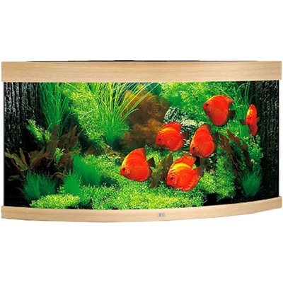 Juwel Trigon LED 350 akvarijný set rohový dub 123 x 87 x 65 cm, 350 l
