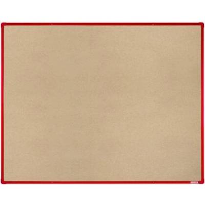 Extera Textilní tabule boardOK, 150 x 120 cm červená 100611