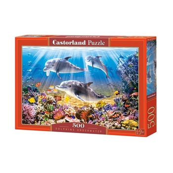 Castorland Dolphins Underwater 500 pcs Пъзел 500 броя Флора и фауна (GXP-604269) (GXP-604269)