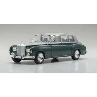 Kyosho Rolls Royce Phantom VI EWB 1968 Green Silver 1:18