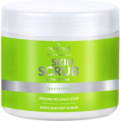 Farmona Professional Cukrový peeling na tělo a nohy hruška 500 ml