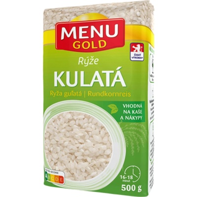 Menu Gold rýže kulatá MG 0,5 kg