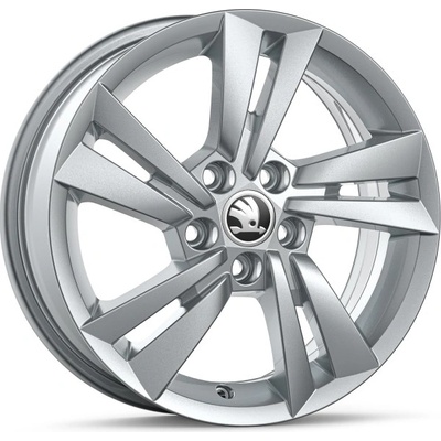 Škoda CYGNUS 6x15 5x100 ET38 silver