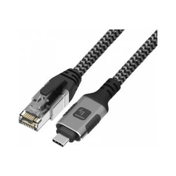 Techly USB-C to Gigabit Ethernet RJ45 Cable 3m