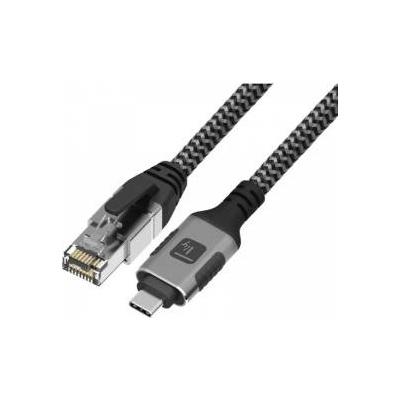 Techly USB-C to Gigabit Ethernet RJ45 Cable 3m