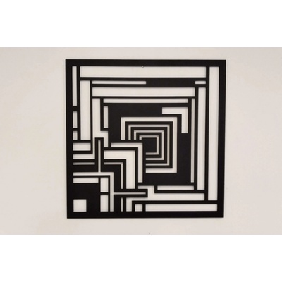 MAJADESIGN Dřevěný obraz - ČTVERCE - BAREVNĚ LAKOVANÝ Rozměr obrazu: 90 x 90 cm