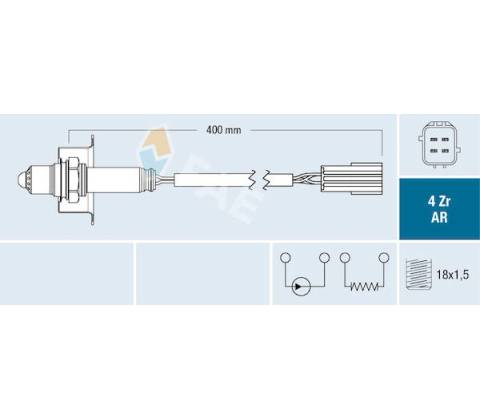 Lambda sonda FAE 75613