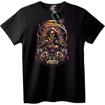 NOONEBRAND Тениска Гrim Reaper Череп - 2XL, Black