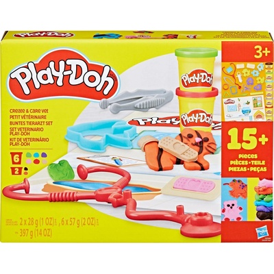 Play Doh Herní sada veterinář Herní sada stavitel (veterinář)