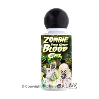 Umelá krv zombie toxická zelená gél 28 ml