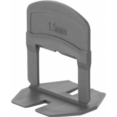 Mezerník Strend Pro LS230T, nivelační, pod obklad, 1.5 mm, bal. 300 ks, plast šedý ST2161606