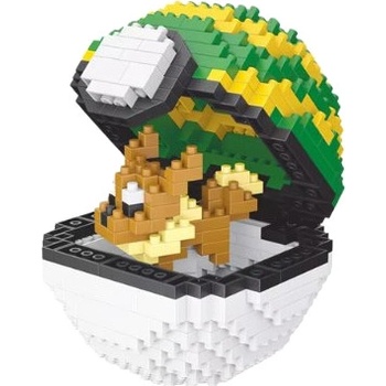 Wise Hawk Eevee Pokeball