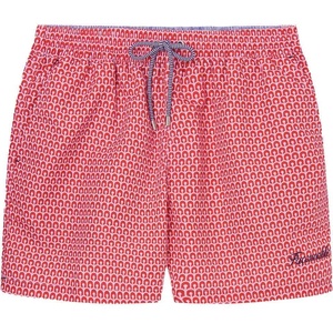 Faconnable Бански гащета Façonnable Gate swimming shorts - Red (Pepper Red)