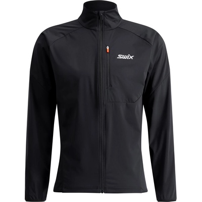 Swix Мъжко яке за ски бягане Swix Focus Wind Jacket Cross-country ski jacket - Jet Black - размер M (003-3100-0412)