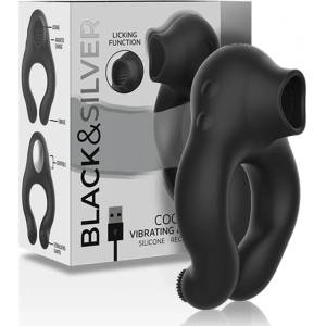  Пенис пръстен с клитор стимулатор, облизващ - Licking Vibrating Ring (D-234388)