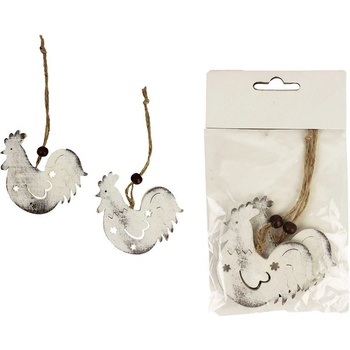 Slepica k zavesení, 2ks D1020