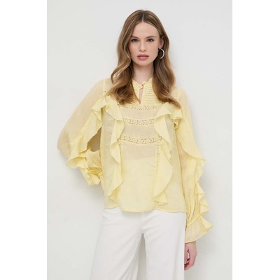TWINSET Блуза Twinset в жълто с изчистен дизайн (241TP2530)