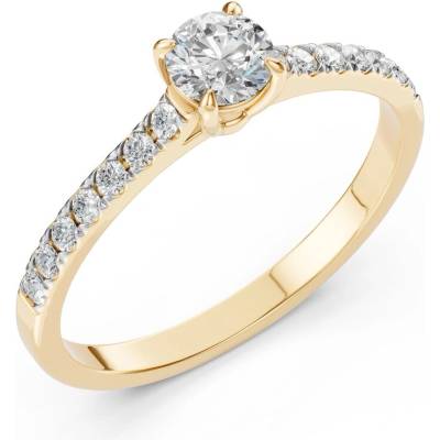 Cara Diamanti Пръстен Cara Diamanti Златен С Диаманти 0.40+0.21 Ct Gia Сертификат K101-10094Y (4.7) (K101-10094Y (4.7))