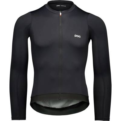 POC Мъжка фланелка с дълъг ръкав за колоездене POC Cadence L/S Jersey Cycling jersey - Uranium Black - размер XL (056-4245-0315)