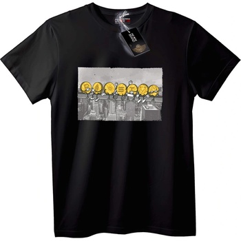 NOONEBRAND Тениска Крипто монети сити - 6XL, White