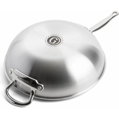 GreenPan Premiere Wok 30 cm Stainless Steel