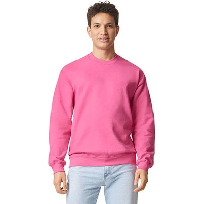 Gildan Unisex mikina GSF000 Pink Lemonade