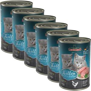 Leonardo Консерва за котенца Leonardo Kitten 6 x 400 г