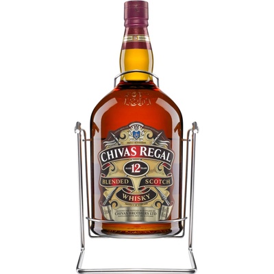 Chivas Regal stojan 12y 40% 4,5 l (dárkové balení s kolískou)