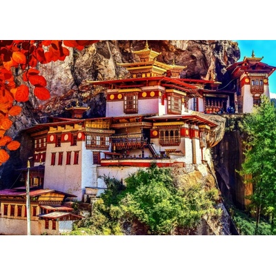 BlueBird Taktsang Bhútán 500 dílků
