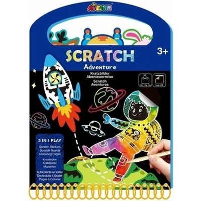 Škrabacia kniha aktivít Dobrodružstvo