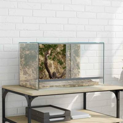 VidaXL Skleněné terárium 50 x 30 x 30 cm 9799.42020390