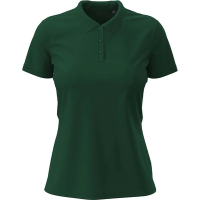 Stedman stretch polo st9740 / Дамска еластична поло тениска - бутилково зелено xxl (st9740bogxxl)