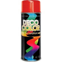 DecoColor 400 ml Barva ve spreji DECO lesklá RAL 3000 červená ohnivě