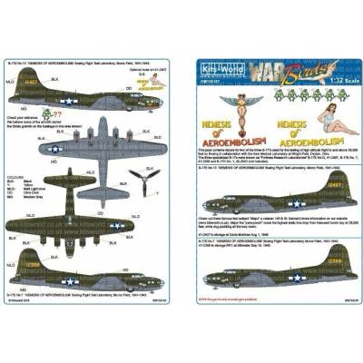 Kits-World 1:32 B-17E Nemesis of Aeroembolism