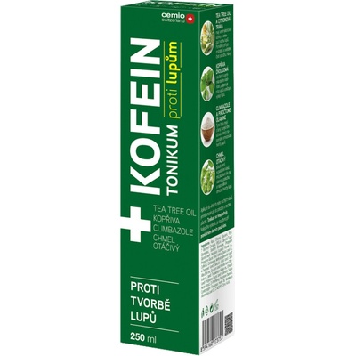 Cemio KOFEIN tonikum proti lupům 250 ml – Zboží Dáma