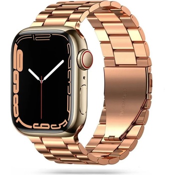 Tech-Protect Стоманена верижка за Apple Watch 6/7/8/SE/Ultra 1-2 (44/45/46/49 mm) от Tech-Protect Stainless - Rose Gold (5906735415643)