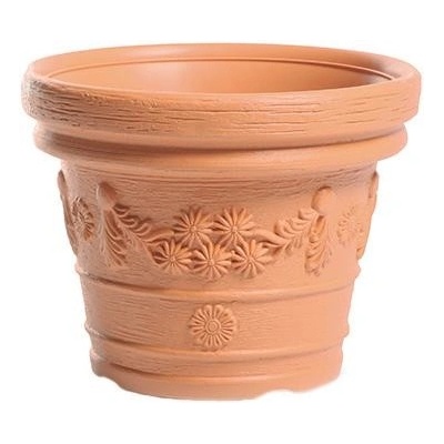 PROSPERPLAST DECORA DBDE Květináč terakota 39 cm