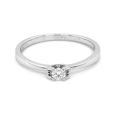 Beny Jewellery zlatý zásnubní s Diamantem 2010175