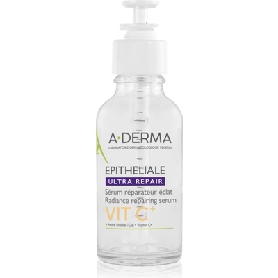 A-DERMA Epitheliale Ultra Repair VIT C+ Radiance Repairing Serum регенериращ и озаряващ серум с витамин С 30ml