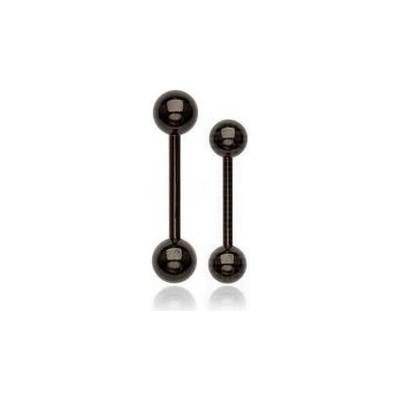 Šperky4U černý piercing činka PJ01055-12063