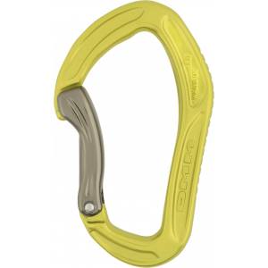DMM Карабинер с щифт Dmm Alpha Sport Bent Gate Snapgate carabiner - Lime / Titanium - размер One Size (321-0253-0111)