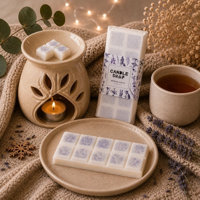 Candy Soap přírodní sojový vosk Levandule 55 g
